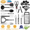 Stainless Steel Nylon Heat Resistant Cooking Utensil Set