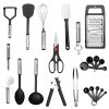 Stainless Steel Nylon Heat Resistant Cooking Utensil Set