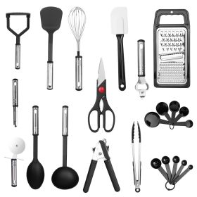 Stainless Steel Nylon Heat Resistant Cooking Utensil Set