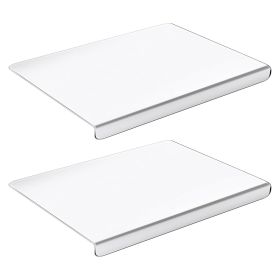 Clear Acrylic Kitchen Cutting Board with Counter Lip
