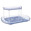 2-Tier 360° Rotating Organizer - Maximize Fridge & Pantry Space