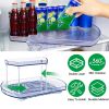 2-Tier 360° Rotating Organizer - Maximize Fridge & Pantry Space