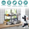 Stainless Steel Over the Sink Dish Drying Rack