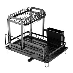 Dish Drying Rack for Kitchen Counter Space Saving
