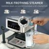 Home Kitchen 15 Bar Espresso Machine with Milk Frother