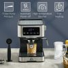 Home Kitchen 15 Bar Espresso Machine with Milk Frother
