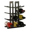 12-Bottle Wine Rack in Dark Espresso Bamboo