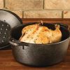 5-Quart Pre-Seasoned Cast Iron Dutch Oven (Made in USA)