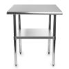 Stainless Steel 3x2ft Kitchen Prep Table