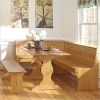 Reversible 3-Piece Corner Dining Nook Set