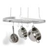 Carbon Steel Ceiling Mount Kitchen Pot Rack