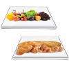 Clear Acrylic Kitchen Cutting Board with Counter Lip