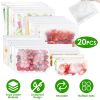 Reusable Food Storage Bags - Eco-Friendly & BPA-Free (20 Pack)