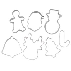 7 Pcs Christmas Cookie Cutters Set