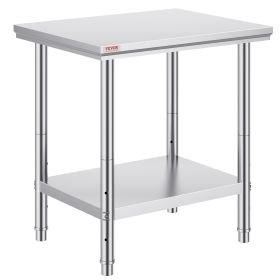 NSF Certified Stainless Steel Work Table - Durable & Adjustable