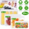 Reusable Food Storage Bags - Eco-Friendly & BPA-Free (20 Pack)