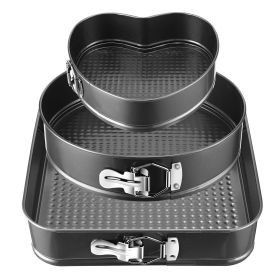 ShapeShift Trio: Non-Stick Springform Cake Pan Set