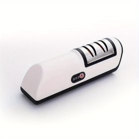 Electric Knife Sharpener - Fast, Safe, & Easy for Home Cooks