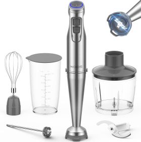 KOIOS 1100W Immersion Hand Blender: Powerful & Versatile