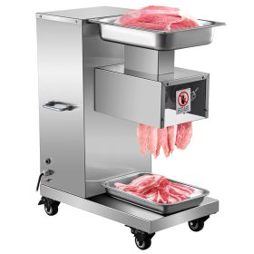 VEVOR Commercial Meat Cutter: 1100LB/H Electric Slicer, 3mm Blade