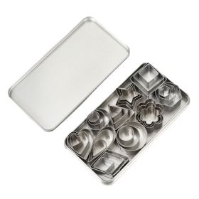 Mini Baking & Fruit Decorating Set - 30 Piece Stainless Steel Cutter Set
