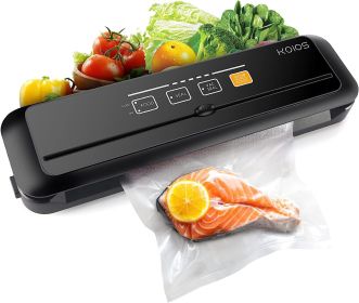 KOIOS Vacuum Sealer: 86Kpa, Built-in Cutter, Dry/Moist Modes
