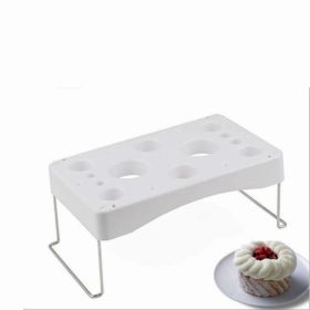 Cake Pastry Bag Holder Tray Stand