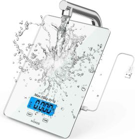 KOIOS Rechargeable Food Scale: 33lb Digital Kitchen Scale for Baking