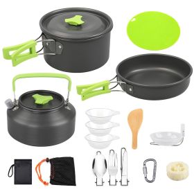 Camping Cookware Set with Stove Kit 16Pcs