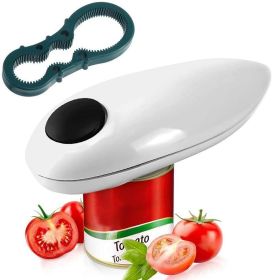 Electric Can Opener: Hands-Free Can Opening with Smooth Edge