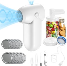 Portable Cordless Electric Mason Jar Vacuum Sealing Machine