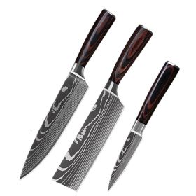 Chef's Knife Sets (Option: 3piece set)