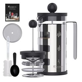 Stainless Steel Body Shell French Press (Option: 350ml)