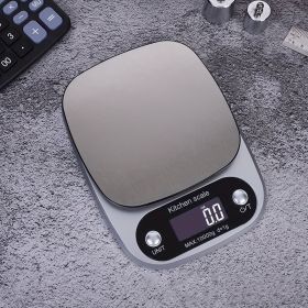 Kitchen Electronic Scale - Precise Weighing for Cooking & Baking (Items: 5000g-0.1g Without Battery)