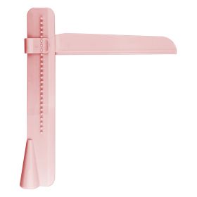 Adjustable Cake Polisher Smoother Scraper (Color: Pink)
