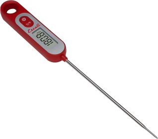 Escali AH1 Stainless Steel Oven Safe Meat Thermometer (Color: Digital Red)