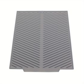 Silicone Folding Draining Board Mat (Large) (size: small)